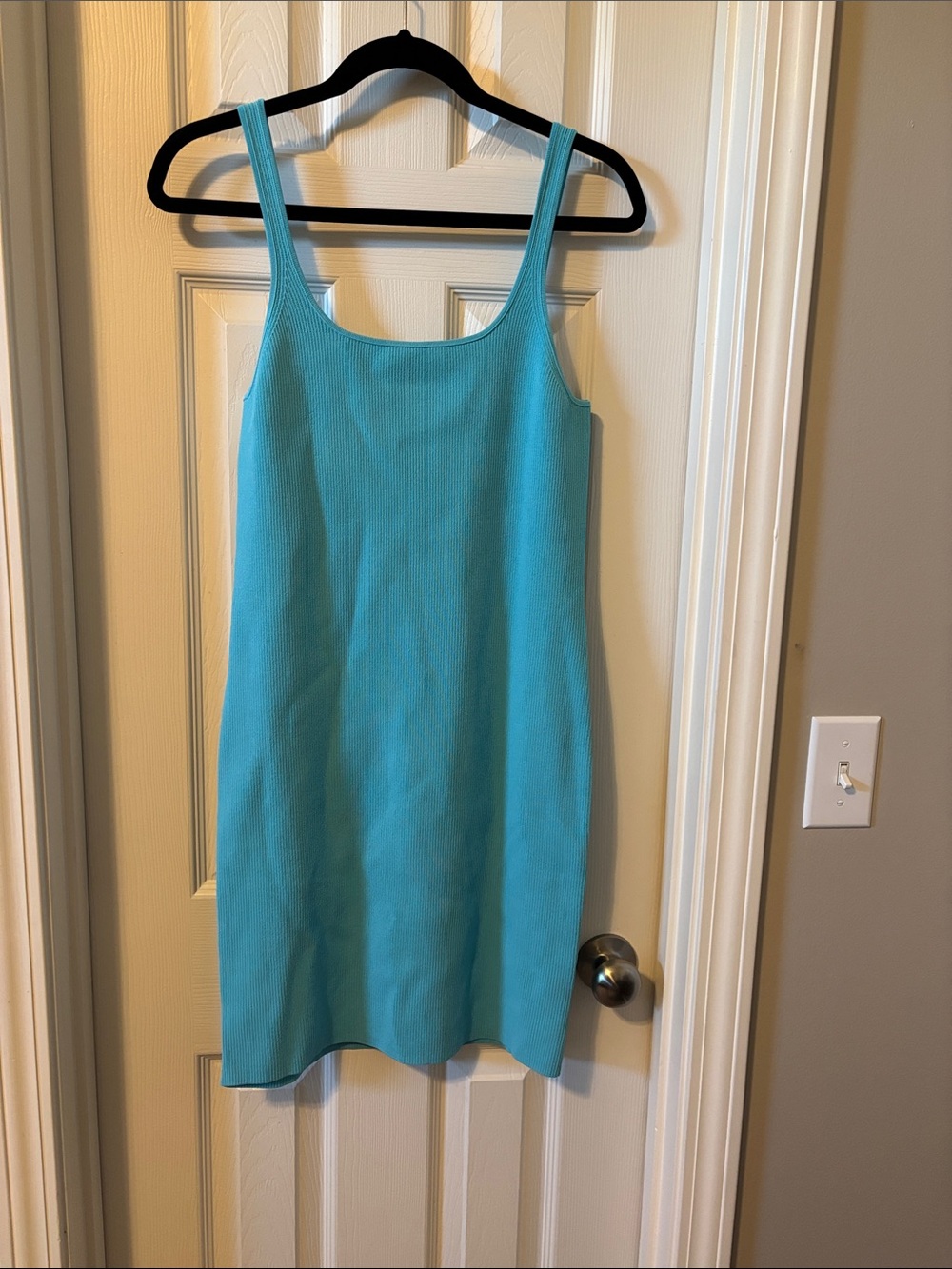 J. Crew Sleeveless Mini Dress - Aqua Teal
